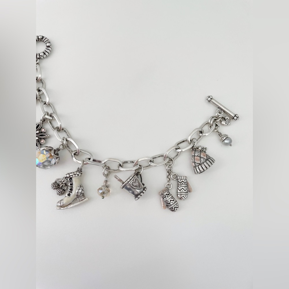 Brighton Winter Themed Charm Bracelet - Picture 4 of 5